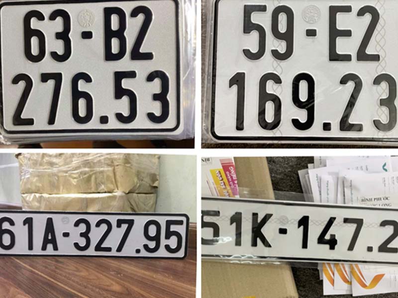 Quy định về xử phạt khi sử dụng biển số xe giả